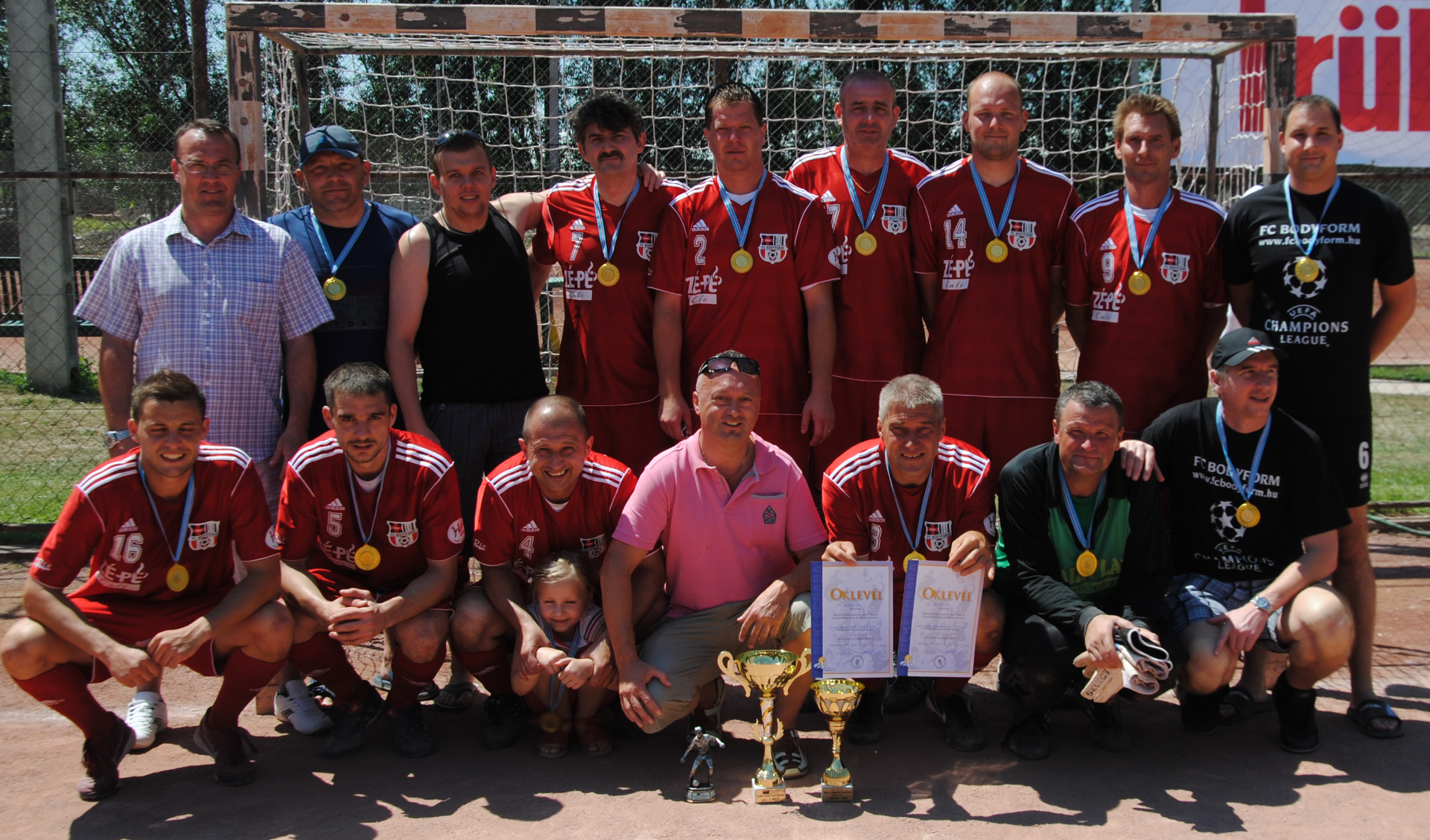 2011/2012-es Békéscsabai Városi Kispályás Bajnokság I. osztály 1. hely