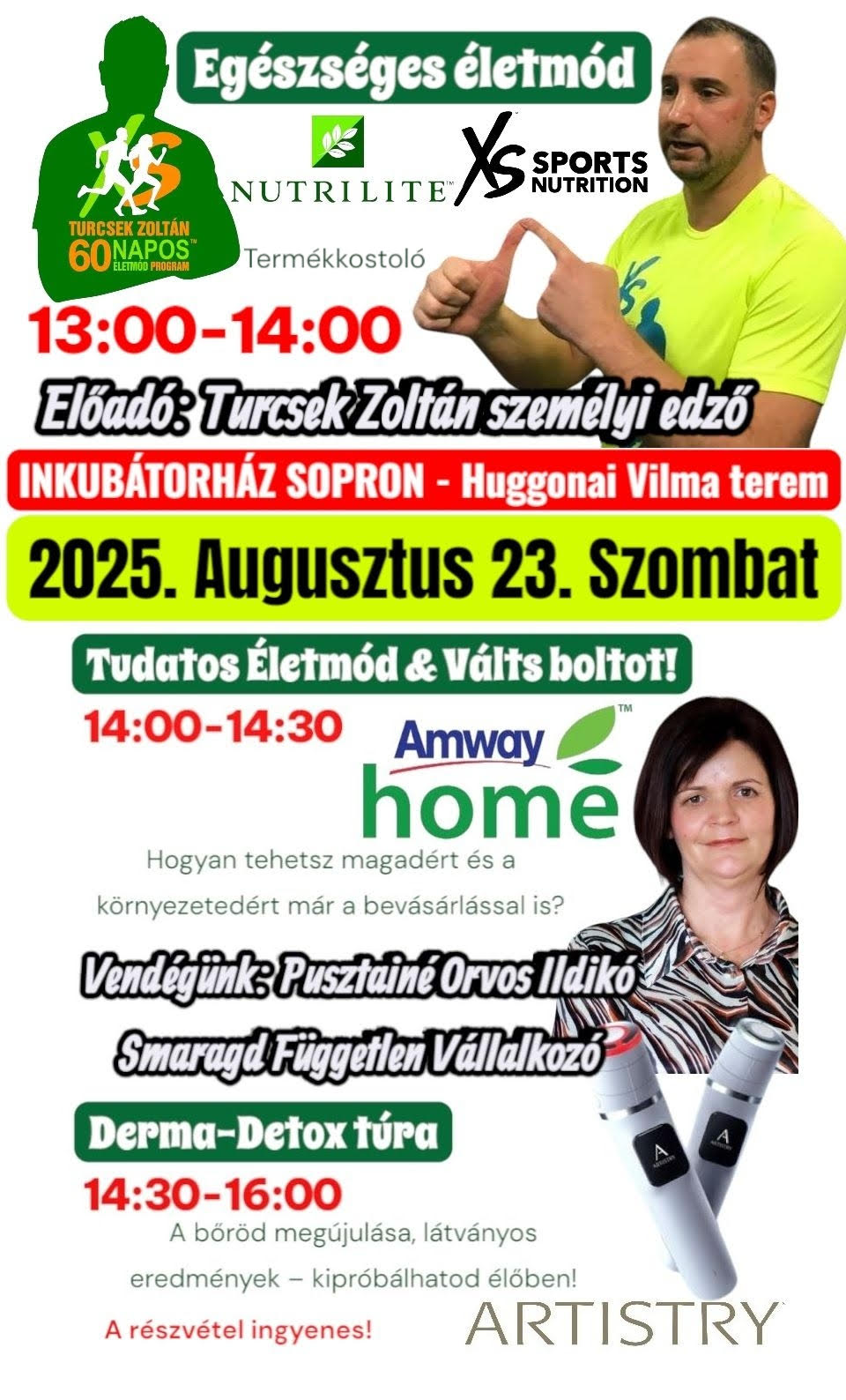 Bemutatkozik a RISE Életmód Program Sopronban Turcsek Zoltán személyi edző irányítása alatt